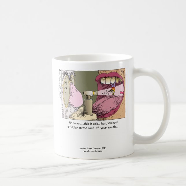 My Jewish Dentist Funny Coffee Mug (Right)