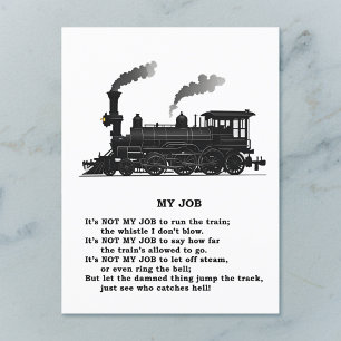My Job  Postcard