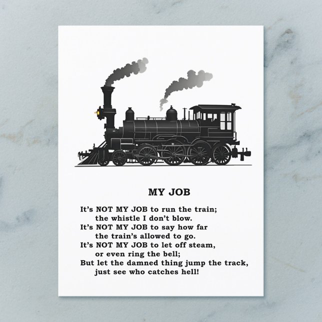 My Job  Postcard (Creator Uploaded)