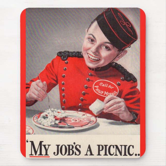 My Job's a Picnic Mouse Mat (Front)