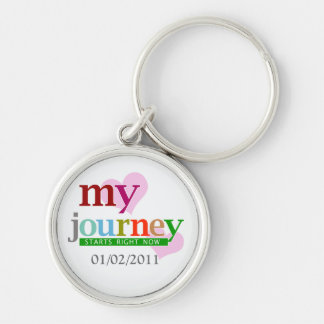 My Journey Starts Now Key Ring
