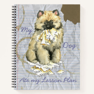 My Keeshond Ate My Lesson Plan Notebook
