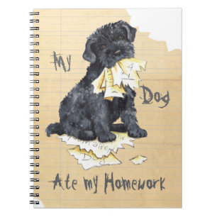 My Kerry Ate My Homework Notebook
