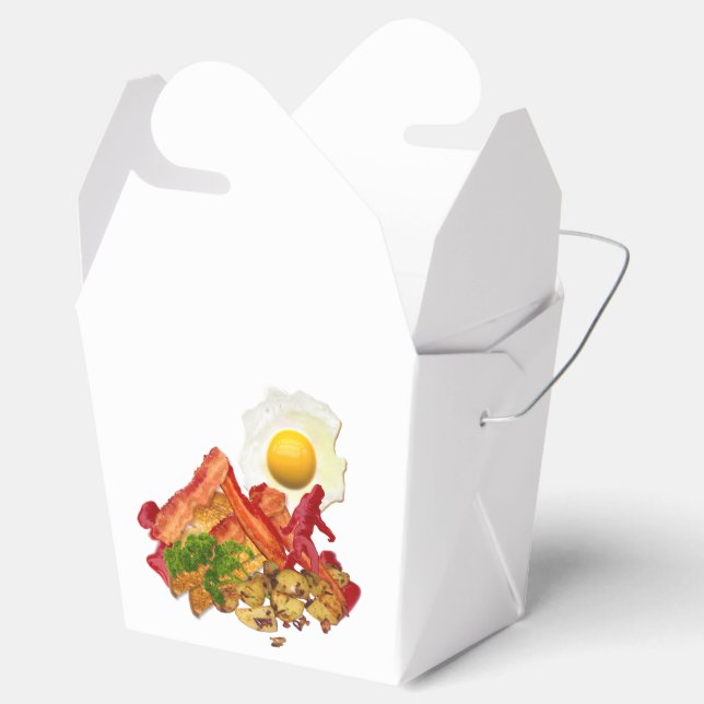 My Ketchup Gone Squatchin for Bacon Breakfast Favour Box (Opened)