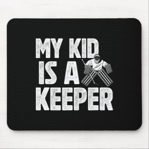 My Kid Is A Hockey Goalkeeper Dad Of A Hockey Goal Mouse Mat