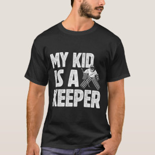 My Kid Is A Hockey Goalkeeper Dad Of A Hockey Goal T-Shirt