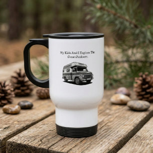 My Kids And I Explore Great Outdoors Family Fun Travel Mug