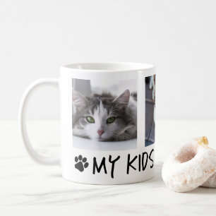 My Kids Have Paws 3 Photo Coffee Mug