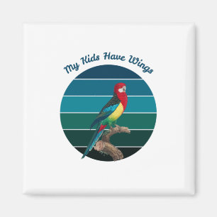 My Kids Have Wings Magnet