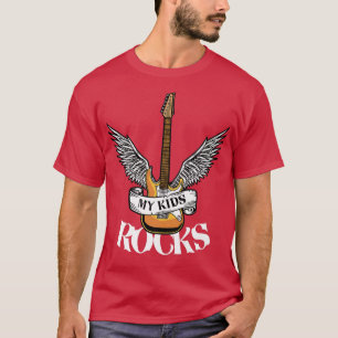 My Kids Rocks Rock & Roll Electronic Rock Guitar94 T-Shirt