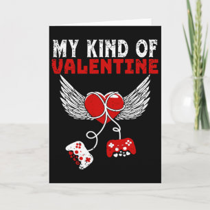 My Kind Valentines Gamer Valentines Day Gaming Men Card