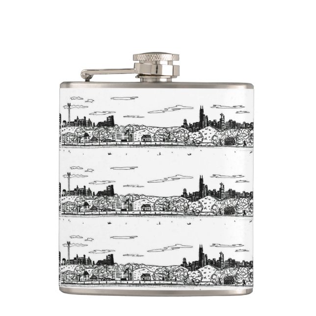 My Kinda Town Flask (Front)