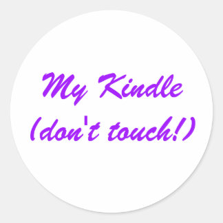 My Kindle(don't touch!) STICKER
