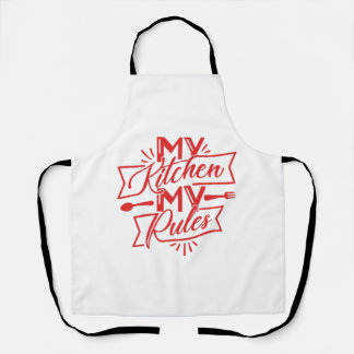 My Kitchen My Rules Apron