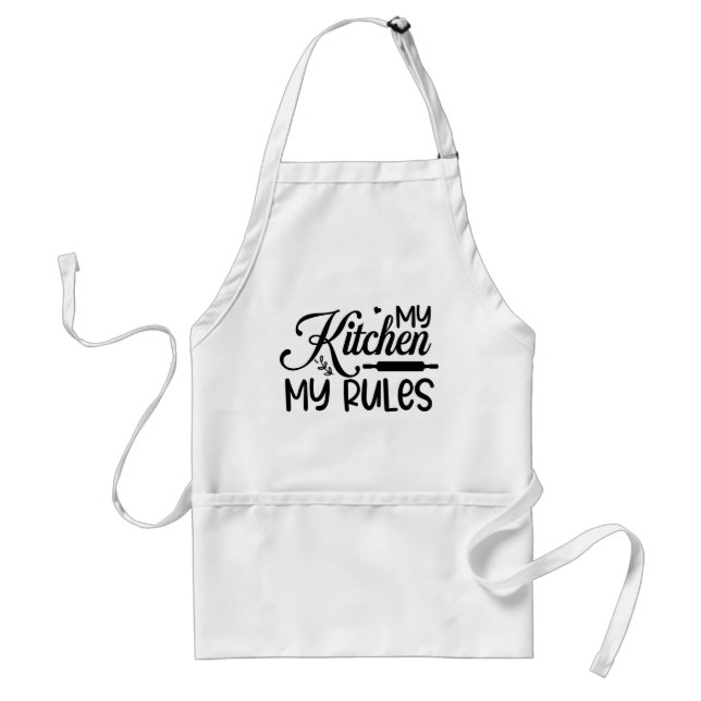 My Kitchen My Rules Standard Apron (Front)