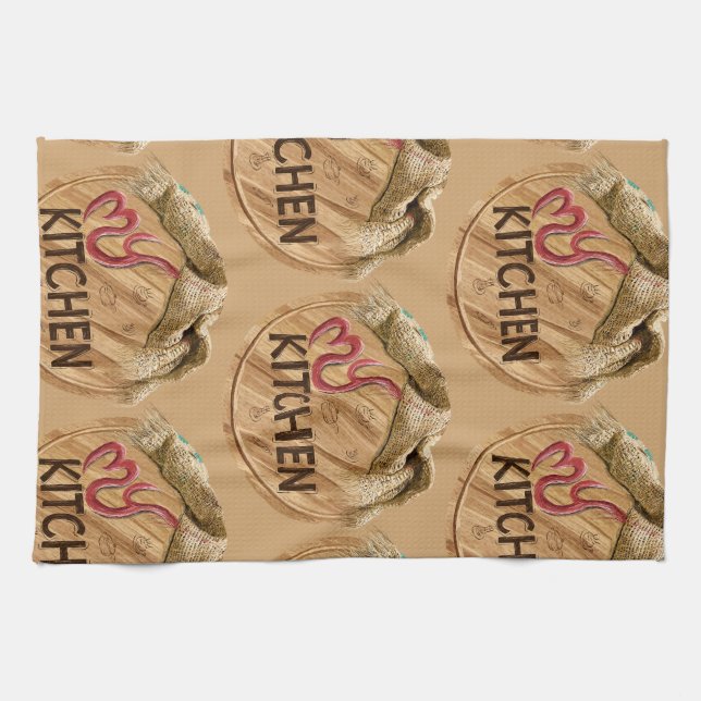 My Kitchen Tea Towel (Horizontal)