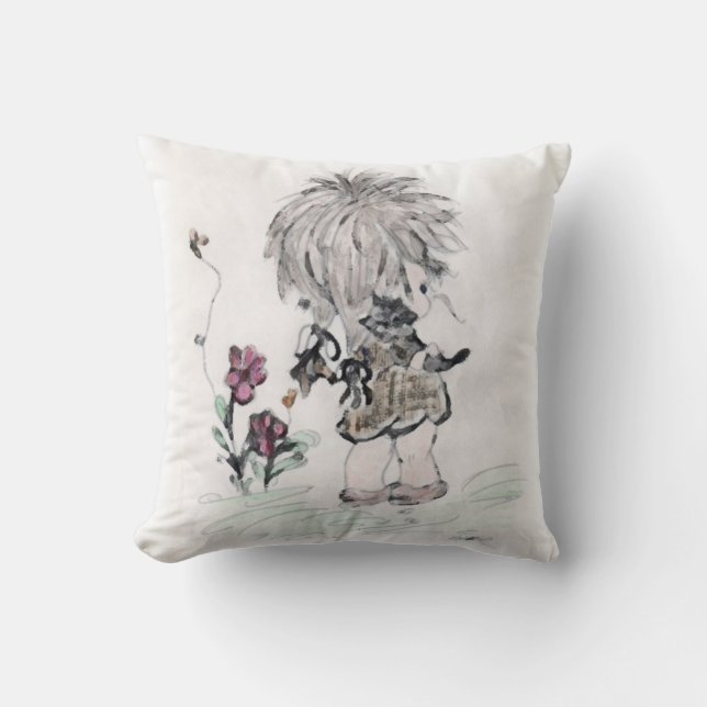 My Kitty and Me PB Cushion (Front)