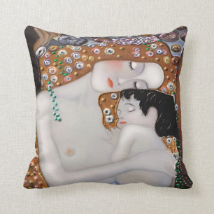 My Klimt Serie : Mother & Child Cushion