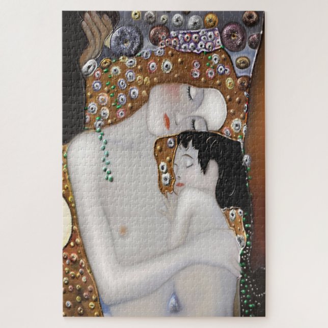 My Klimt Serie : Mother & Child Jigsaw Puzzle (Vertical)