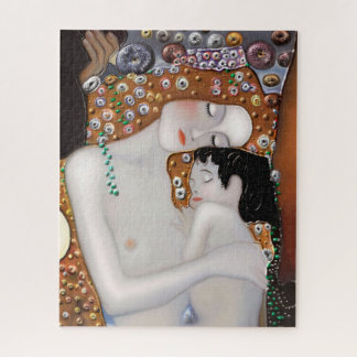 My Klimt Serie : Mother & Child Jigsaw Puzzle