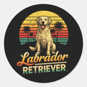 My Labrador Retriever Classic Round Sticker