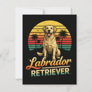 My Labrador Retriever Thank You Card