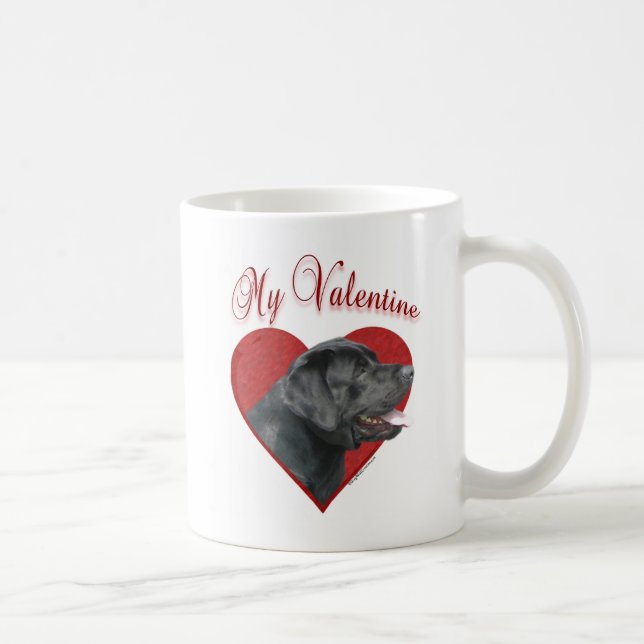 My Labrador Retriever Valentine Coffee Mug (Right)
