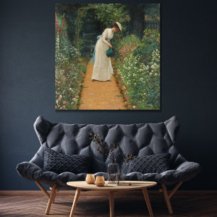 My Lady’s Garden Leighton Canvas Print