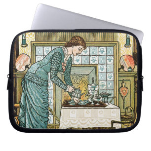 My Lady's Chamber, frontispiece to 'The House Beau Laptop Sleeve