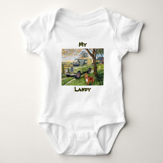 My Landy Baby Grow (Creeper) Bodysuit (Front)