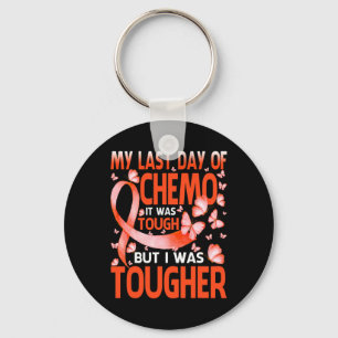 My Last Day Of Day Chemo Rsd Crps Awareness Butter Key Ring
