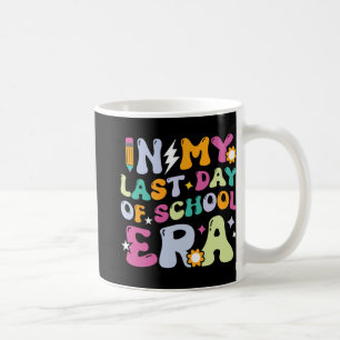 My Last Day Of School Era Kids Groovy Teachers Boy Coffee Mug
