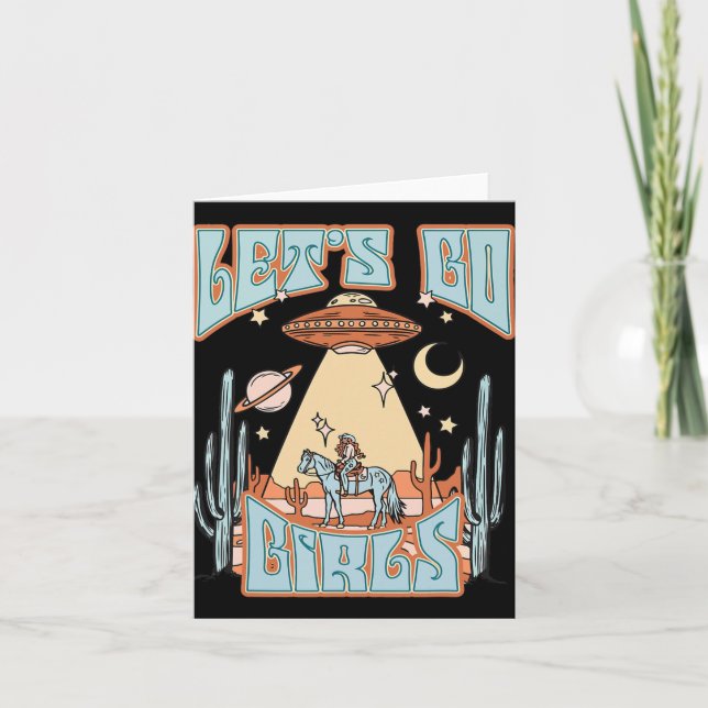 My Last Disco Let's Go Girls Bride Bridesmaids Bac Card (Front)