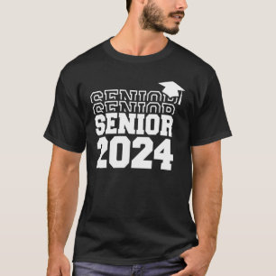 My Last First Day Senior Class Of 2024 Back To Sch T-Shirt