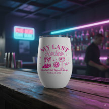 My Last Rodeo Personalised Pink Bachelorette Party