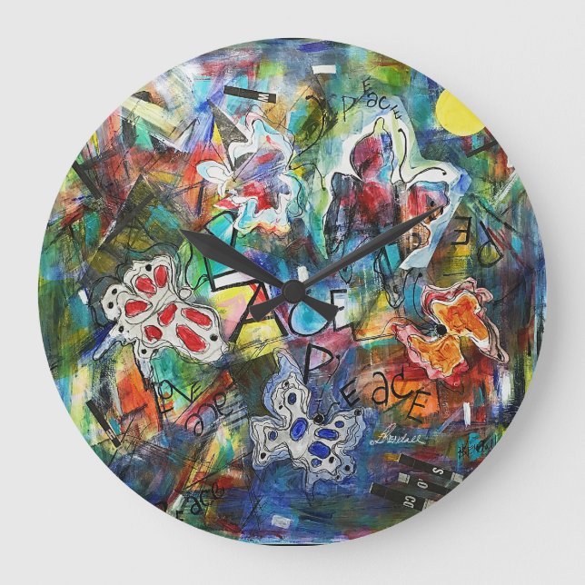 My Legacy Large Clock (Front)