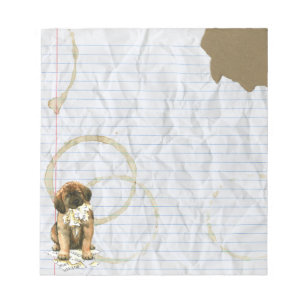 My Leonberger Ate My Lesson Plan Notepad