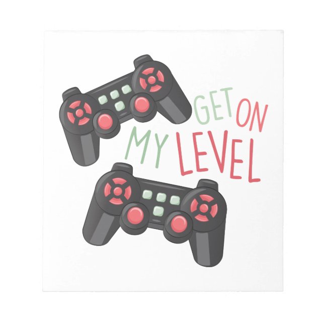My Level Notepad (Front)