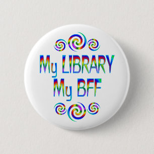 My Library BFF 6 Cm Round Badge