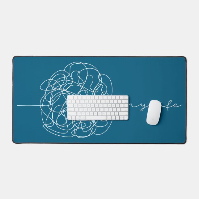 My Life Desk Mat (Keyboard & Mouse)
