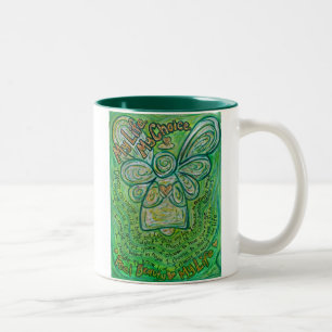 My Life Green Cancer Angel Mug