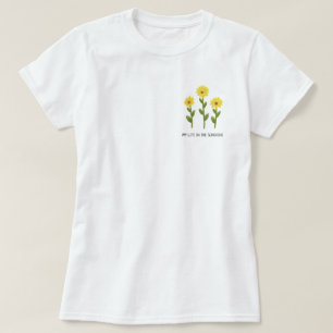 My Life in the Sunshine Floral T-Shirt