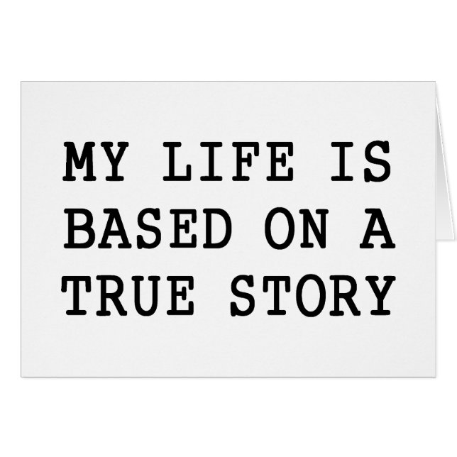 My Life is True (Front Horizontal)