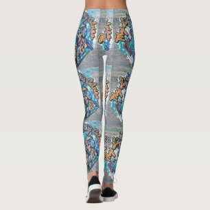 My Life, My Choice. Princess-like woman & Fractal Leggings