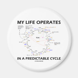 My Life Operates In A Predictable Cycle (Krebs) Magnet