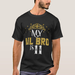 My LIL BRO Is 11 Years Old 2012 11th Birthday T-Shirt