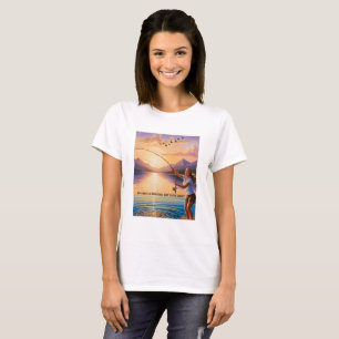 My Line’s a Disaster, But I Look Great – Fishing T-Shirt