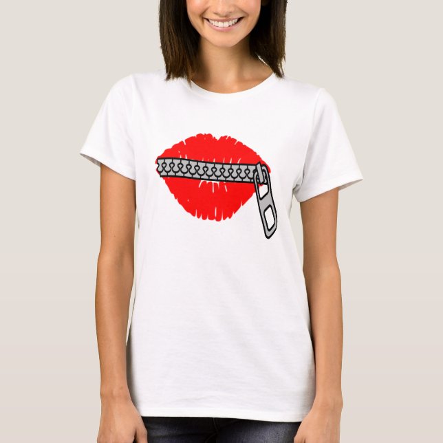 My lips are sealed T-Shirt (Front)