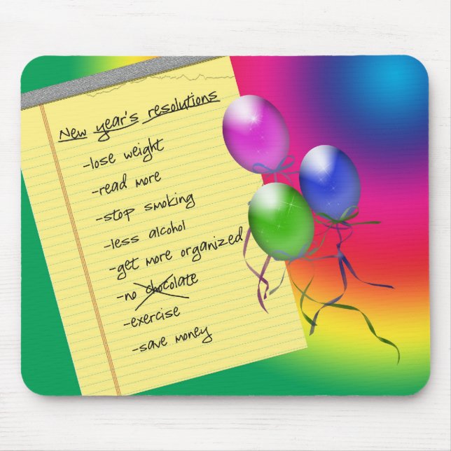 My List Mouse Mat (Front)