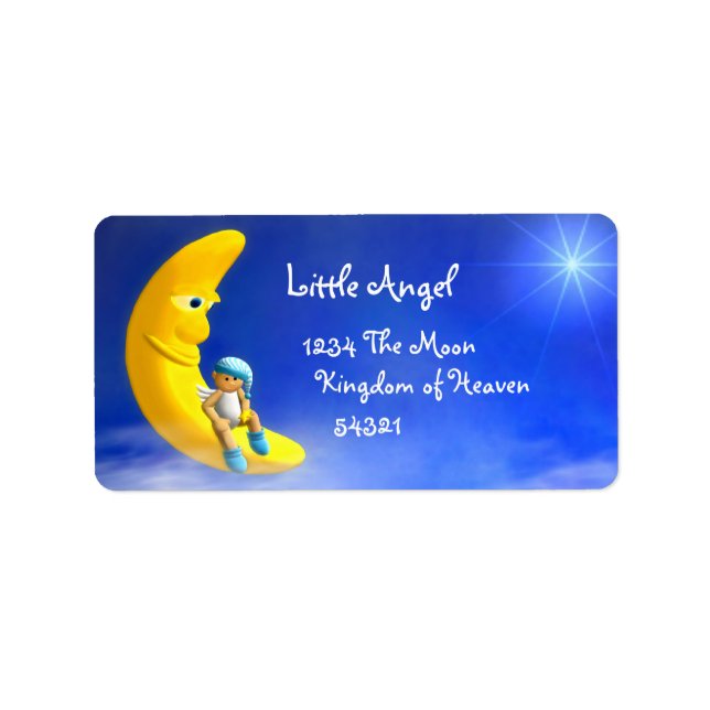 My Little Angel: Moon Labels (Front)